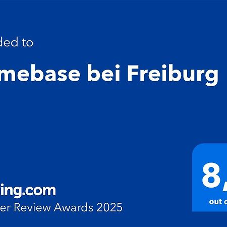 Homebase Bei Freiburg March Экстерьер фото